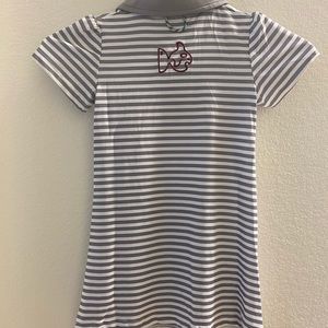 5T Prodoh Game Day Dress Grey Maroon